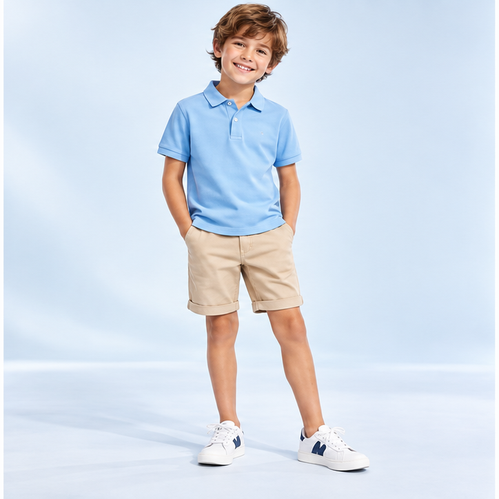 02-Sky-Blue-Polo-and-Chino-Shorts