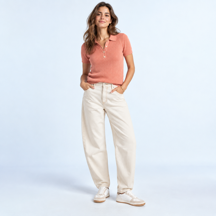 06-Knit-Polo-and-Barrel-Leg-Jeans